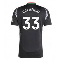 Arsenal Riccardo Calafiori #33 Vieraspaita 2024-25 Lyhythihainen